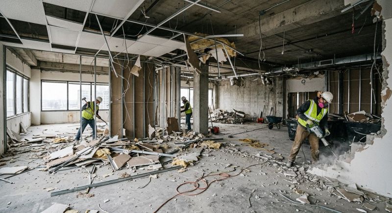 Apartment Demolition in Katy, TX
