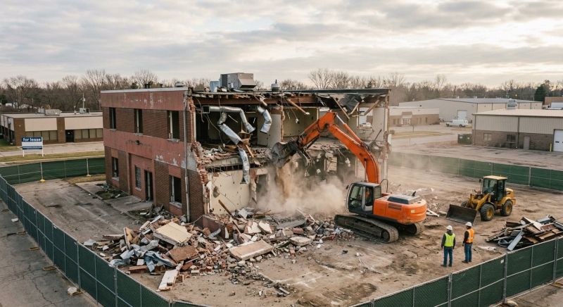Commercial Building Demolition in Bergen County, NJ