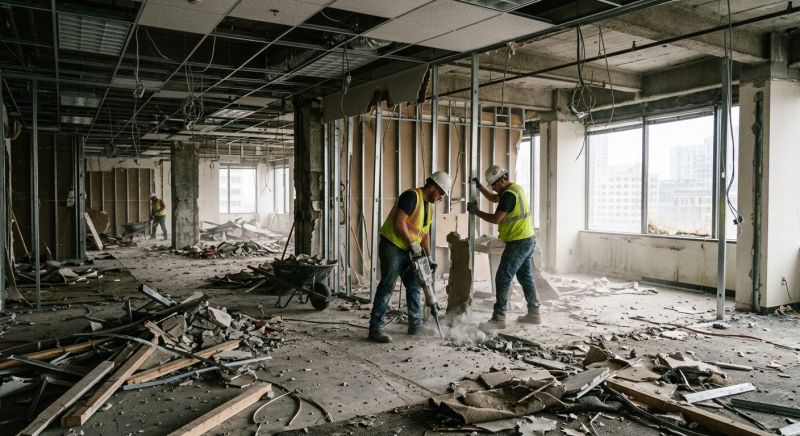 Commercial Demolition Service in Katy, TX