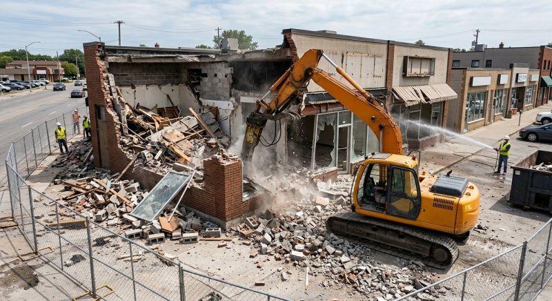 Commercial Demolition Service in Houston, TX